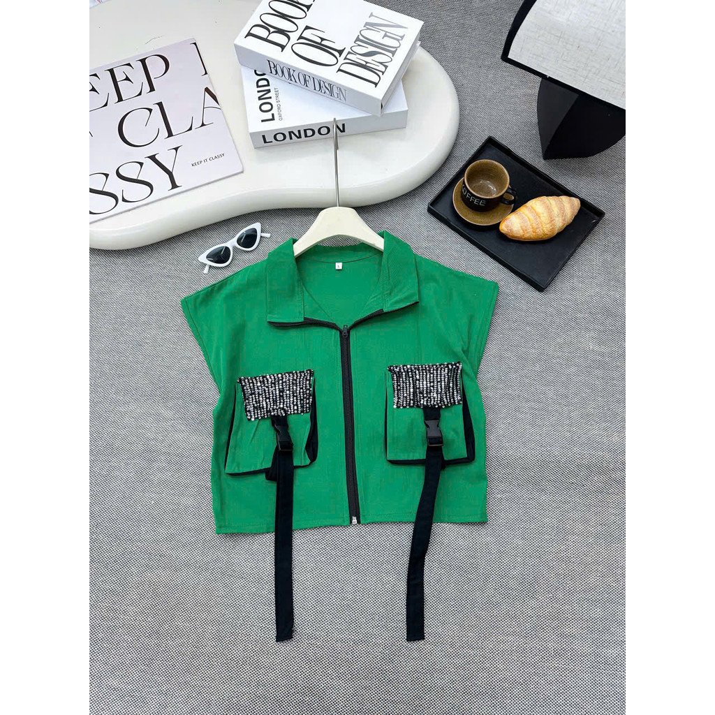 Áo kaki thể thao Bling bling đồng phục biểu diễn , đi chơi dã ngoại, nhảy dân vũ, shuffler dancer, aerobic