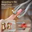 Massage ngón tay Con lăn hai cánh Thiết kế con lăn bằng đồng thau Dễ dàng sử dụng Giảm mệt mỏi ngón tay Thúc đẩy công cụ massage ngón tay di động trong máu {VN}