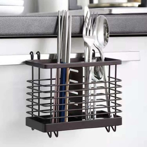 Ống Đựng Đũa Inox Cao Cấp Tiện Lợi Có Móc Treo, Chống Gỉ, Gọn Gàng Cho Mọi Bếp