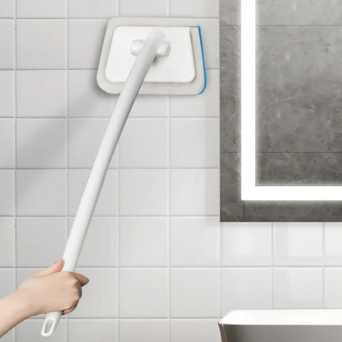 Bàn chải cọ rửa đa năng tay cầm dài lý tưởng cho bồn tắm, phòng tắm, gạch, kính và sàn nhà.