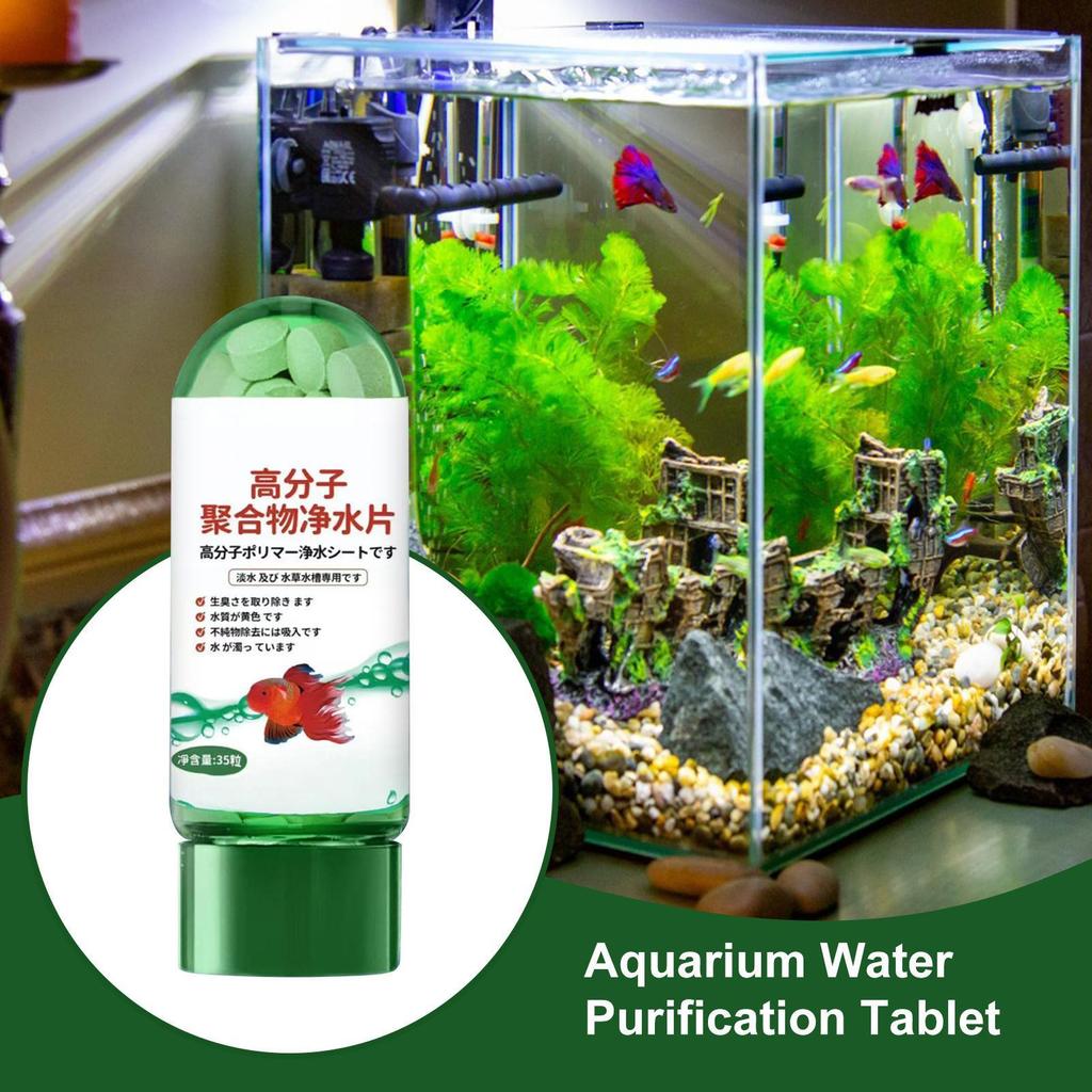 Máy tính bảng lọc nước bể cá Máy tính bảng lọc nước nhanh Loại bỏ độ đục nước Đồ dùng lọc an toàn cho bể cá mueadsyvn
