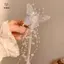 Kẹp tóc đính cườm dài dành cho nữ Tính khí cổ tích Công chúa ngọt ngào Kẹp tóc Phụ kiện tóc thời trang [Mina]