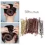 50 Chiếc Kẹp Tóc Nữ 5cm Xoăn Wavy Grips Kiểu Tóc Kẹp Tóc Nữ Bobby Pins Tạo Kiểu Phụ Kiện Tóc [Mina]