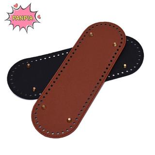 [PNPIA] Đáy hình bầu dục 30 * 10cm cho túi dệt kim Phụ kiện túi da Đáy thủ công DIY Túi móc đáy Túi màu trơn Phần VN