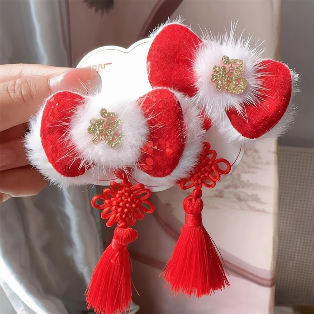 20 CHIẾC CNY Lễ Hội Fu Dán Vàng Mịn Đỏ Handmade DIY Thủ Công Phụ Kiện Trang Trí Lễ Hội Tại Nhà