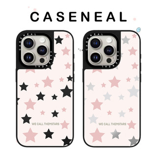 Ốp điện thoại trong suốt bằng gương CASENEAL WE CALL THEMSTARS Thích hợp cho iPhone 17ProMax 17pro 17 air 16promax 16 15promax 15 14promax 13 13promax Ốp cứng chống rơi thời trang