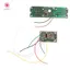 MJnmc 4CH RC Điều khiển từ xa ô tô Bảng phát và thu PCB mạch 27 MHz với hệ thống vô tuyến ăng-ten mới