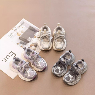 Mới Trẻ Em Giày Thường Ngày Cho Bé Gái Bé Trai Air Mesh Thời Trang Trẻ Em Thể Thao Chạy Bộ Giày Thể Thao Mềm Mại Chống Trơn Trượt Thoáng Khí