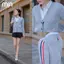 Áo len cardigan nữ kẻ sọc, chất liệu len dệt sợi cao cấp, mềm mại, thời trang, thanh lịch MỊN