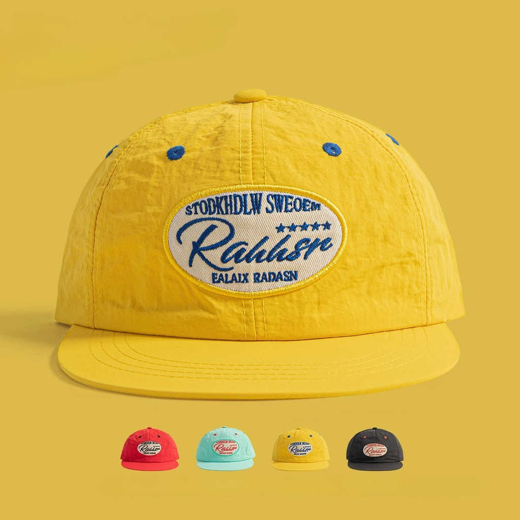 Mỹ Nhanh Khô Chống Thấm Nước Mũ Bóng Chày Nam Nữ Hip-hop Flat Vành Phố Snapback Cap