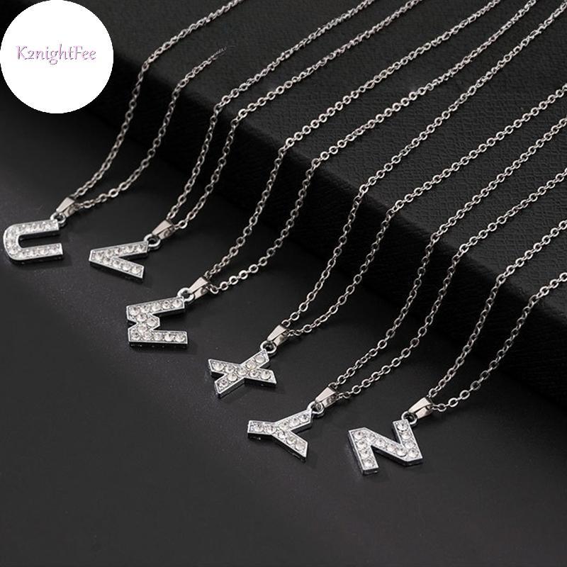 K2nightFee Bảng Chữ Cái Thời Trang A Chữ Z Nelace 1 Chiếc Zircon Nữ Trang Sức Dây Xích Xương Đòn Thanh Lịch Để Sử Dụng Hàng Ngày VN