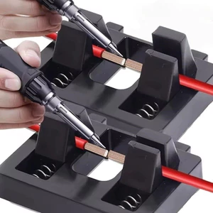 Kẹp dây hàn ABS + Jig kim loại, Kẹp hàn di động dành cho chuyên nghiệp / gia đình DIY, Giá đỡ ren an toàn với cấu trúc--