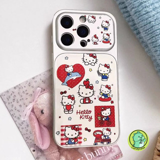 Ốp Điện Thoại Mèo Kitty Dễ Thương Cho Xiaomi 17 Pro Max 15 15T 14 14T 13 13T 12 Ultra 12T 12S 12X Mi 11i 11X 11 Lite Pro 5G 4G Da PU Hoạt Hình Ins Phong Cách Vỏ Mềm 3D