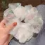Organza Scrunchies Nữ Co Giãn Tóc Hàn Quốc Thanh Lịch Đuôi Ngựa Giá Đỡ Cao Su Dây Buộc Phụ Kiện Tóc