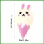 Bóp Thỏ Fidget Vui Vẻ Thực Tế Mini Mềm Dễ Thương Chậm Trẻ Em Trưởng Thành Bóp Thỏ Cho Bữa Tiệc Phục Sinh saixit2vn