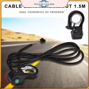 Điện Xe Máy Xe Đạp Xe Đạp Sừng Nhựa Tín Hiệu Nút Công Tắc Đa Năng Xe Đạp Điện 22,5mm Nút Công Tắc Sừng Xe Đạp.