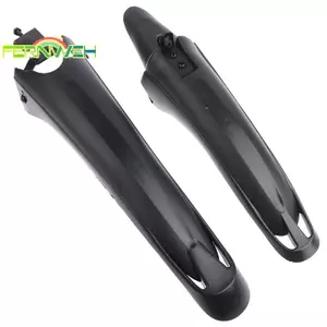 1 Bộ Ống Xe Đạp Đi Chắn Bùn Nhựa Xe Đạp Leo Núi Phía Trước Phía Sau Chắn Bùn [MỚI]