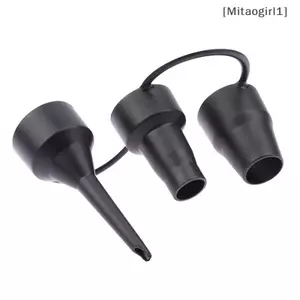 Bộ vòi phun máy bơm không khí di động 3 kích cỡ thay thế bằng nhựa cho đồ chơi bãi biển Sofa bể bơi [Vn]