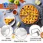 2 Miếng Cắt Bánh Đánh Dấu Tròn Đường Kính 10,6 Inch Cắt Bánh Inox Cho Gia Đình Thương Mại (8)