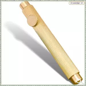 Bút bỏ túi Mini bằng đồng thau cổ điển, Bút bi ngắn gọn lạ mắt dành cho du lịch, Bút quà tặng bao gồm 4 lần nạp B