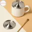 Hodou Cốc Nắp Nắp Nắp Cốc Inox Có Trà Cà Phê Kim Loại Cốc Uống Nước Nóng Thay Thế Nước Gốm Cốc Nước Giải Khát VN