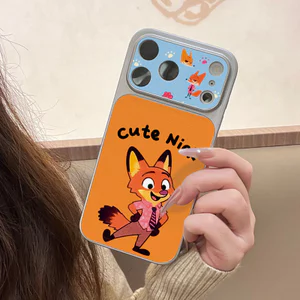 Ốp lưng iPhone họa tiết Nick dễ thương Bao da mềm cao cấp đựng máy ảnh - iPhone 11/12/13/14/15/16/17/Plus/Air/Pro/Max