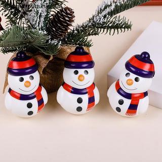 [dreamdreaming] 4 Cây thông Noel Ông già Noel Nai sừng tấm Người tuyết Squeezy Hoạt hình dễ thương Phục hồi chậm Đồ chơi mềm Đồ chơi tái tạo căng thẳng Quà tặng Giáng sinh [zkm]