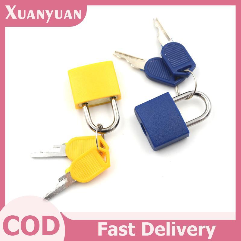 XUAN Ổ khóa thép chắc chắn Ngăn kéo vali du lịch Khóa ký túc xá có 2 phím VN