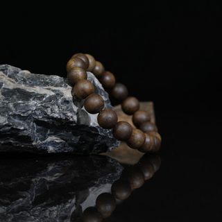 Vòng Trầm Hương Tự Nhiên Cao Cấp - Hạt Tròn - Mùi Thơm Ngọt, Thơm Mạnh - Trầm Hương Yên Lộc