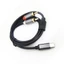 Cáp thính giác Yoo Plugs Play Type C sang 2RCA Không cần trình điều khiển để cài đặt dễ dàng