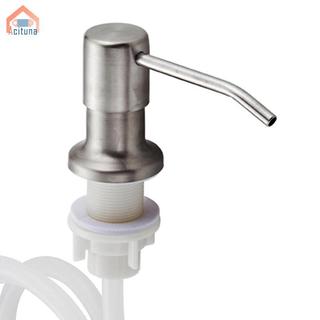 Máy phân phối xà phòng lỏng bằng thép không gỉ Máy bơm dưỡng ẩm mở rộng Ống nhà bếp