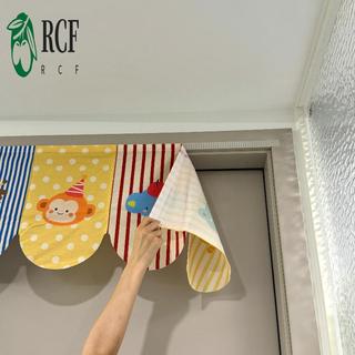 Rèm cửa treo keo không khoan - Màn hình riêng tư cho nhà bếp phòng ngủ