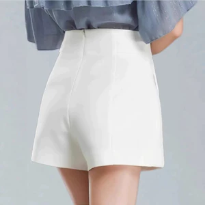 Trắng Cao Cấp Phù Hợp Với Quần Short Nữ 2026a Từ Mỏng Hơn Nhìn Rộng Quần Ống Rộng Thời Trang Quần Short 5.12