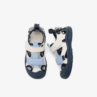 JGSHOWKITO Xăng đan Trẻ Em Cho Bé Trai Mùa Hè Mới Thời Trang Mềm Mại Chống Trơn Trượt Cắt Thoáng Khí Trẻ Em Giày Thể Thao Đi Biển