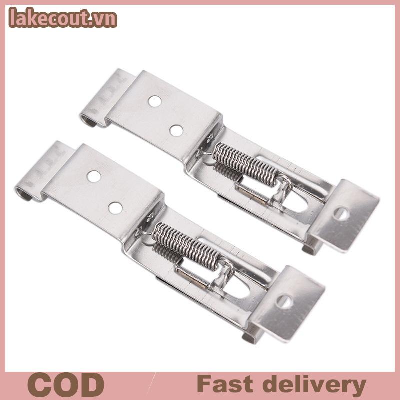 Lat 2X Châu Âu Xe Ô Tô Biển Số Khung Giá Đỡ Trailer Kẹp Mùa Xuân Braet linh cẩu