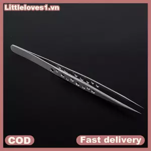 Littleloves1 Nhíp công nghiệp ESD Nhíp thép không gỉ chống tĩnh điện VN