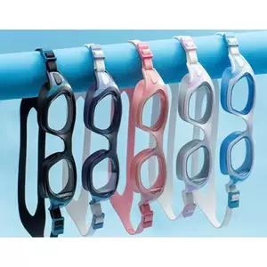 Kính Bơi Người Lớn Trẻ Em, Gọng Silicon Mở Rộng Chống Bám Hơi Nước, Nút Bịt Tai YongBo 2155 Chip & mom