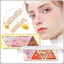 Phấn mắt nướng bốn màu Blush Bảng màu đa năng có độ bóng cao Màu sắc cao Chống thấm mồ hôi Bảng trang điểm giá trị cao
