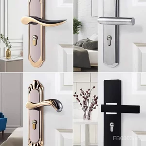 Khóa Cửa Trong Nhà Khóa Cửa Phòng Đa Năng Hộ Gia Đình Cửa Gỗ Tay Nắm Khóa Tay Nắm Cửa Phòng Ngủ XILU