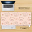 Hoạt Hình Màu Hồng Dễ Thương Lợn Lớn Miếng Lót Chuột XXL Kawaii Để Bàn Cho Bé Gái Bề Mặt Bàn Phím Chống Trơn Trượt Sáng Tạo Cho Chơi Game & Văn Phòng