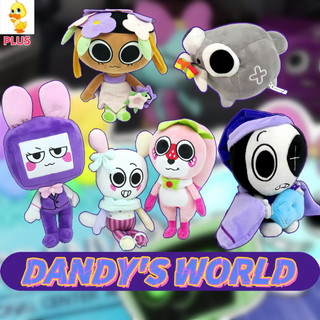 PLUS Dễ thương Dandy thế giới Plushie búp bê mới Dandys thế giới Bassie Vee Looey Plush đồ chơi