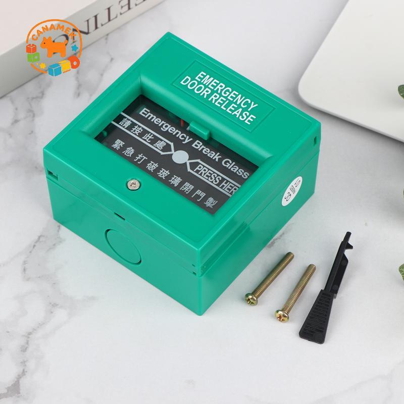 Công tắc nhả cửa khẩn cấp báo cháy CANAMEK với phụ kiện nút thoát kính cho hệ thống an toàn an toàn khách sạn CSF