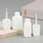 PNPIA- 10ml Chai sơn móng tay trong suốt rỗng Lọ thủy tinh có thể đổ lại Hộp đựng lưu trữ chống rò rỉ để sử dụng nghệ thuật DIY