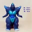 Đồ chơi mô hình quái vật Godzilla Super Godzilla Boy Toy Hình cao su mềm Không xấu Búp bê chất lượng cao Chiều cao 15cm