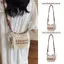Mùa Hè Mùa Hè Mùa Hè Sợi Cotton Dệt Túi Nữ 2026 Phong Cách Mới Đi Biển Phong Cách Kỳ Nghỉ Đeo Ngang Túi Xô Dây Kéo Túi Điện Thoại Di Động
