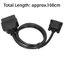 Bộ chuyển đổi giao diện chẩn đoán CATMALLER88, Cáp chẩn đoán 16 chân Nam sang DB9 Nữ 1M / 3.3ft Obd2 sang DB9, Cáp chẩn đoán toàn bộ truyền dữ liệu Obd2 sang cổng nối tiếp