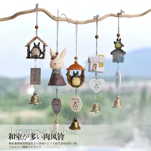 Nhật Bản Hàng Xóm My Totoro Chuông Gió Mặt Dây Chuyền Sáng Tạo Cô Gái Phòng Ngủ Quà Tặng Sinh Nhật Tươi Mặt Dây Chuyền Chuông Cửa Gốm 30306