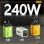 Bộ sạc 240W tiết kiệm năng lượng NAMA với 4 USB và 2 giao diện giao hàng nguồn cung cấp sạc an toàn cho nhiều thiết bị