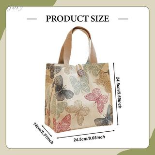 Túi Tote vải Jfory Túi mua sắm di động đa năng để mua sắm du lịch kỳ nghỉ