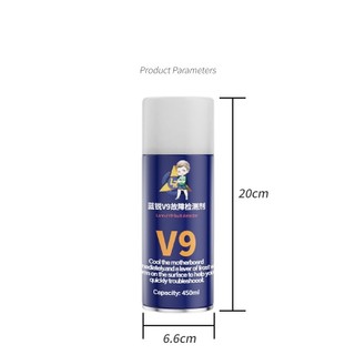 Blue Rui V9 chất dò lỗi chuyên nghiệp tìm điểm ngắn mạch, dò rò rỉ cực hiệu quả Test chập, Không để lại cặn